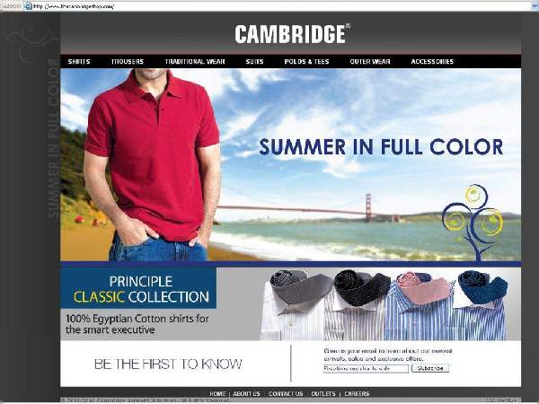 Cambridge Garments - Faraz Akbar